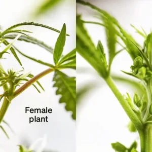 Cannabis Male and Female