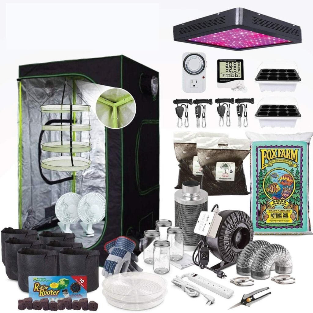 Complete Indoor Cannabis Grow Setup on a Budget