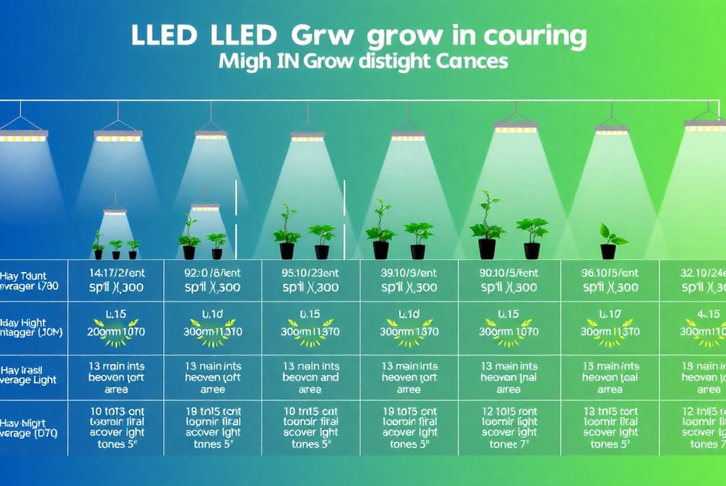best grow lights for cannabis canopy distance setup
