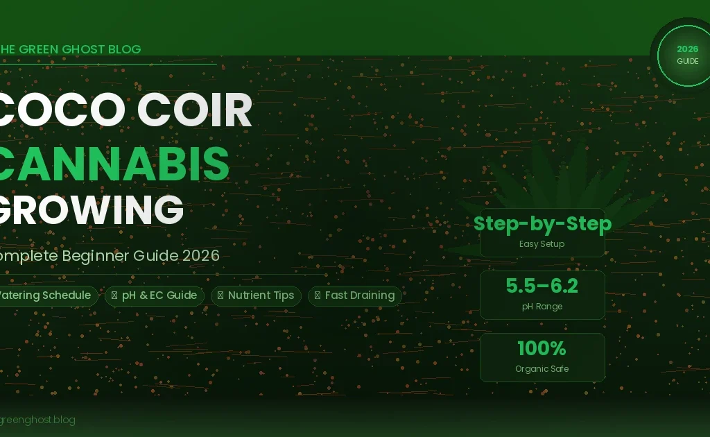 Coco Coir Cannabis Growing Complete Beginner Guide 2026